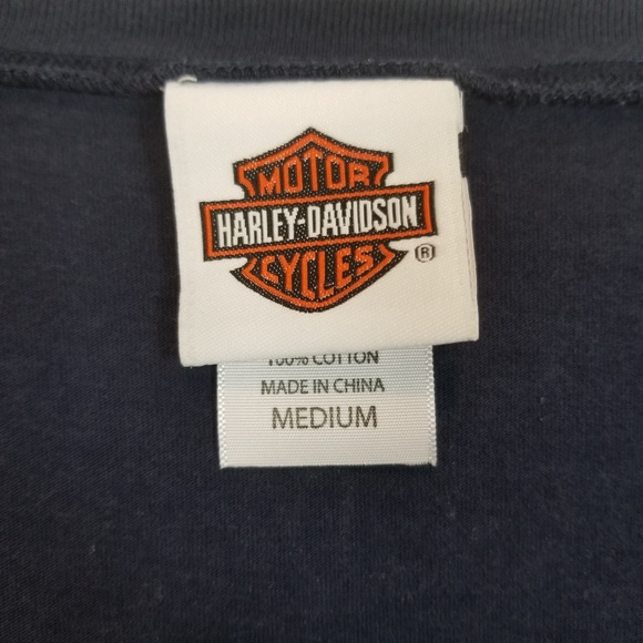 Harley Davidson Women's Graphic Tee - Medium - Picture 4 of 8
